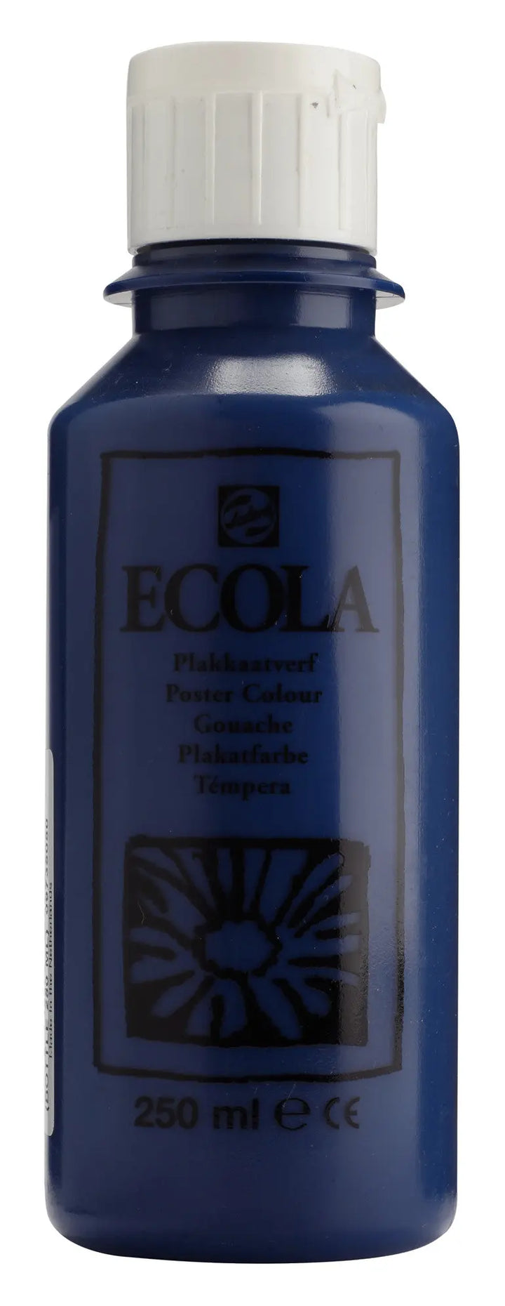 Ecola Plakatfarbe Flasche 250 ml Preussischblau 508