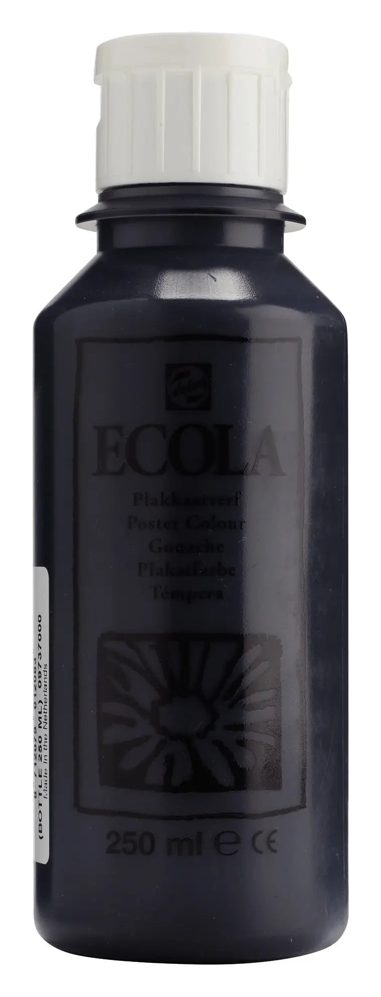 Ecola Plakatfarbe Flasche 250 ml Schwarz 700