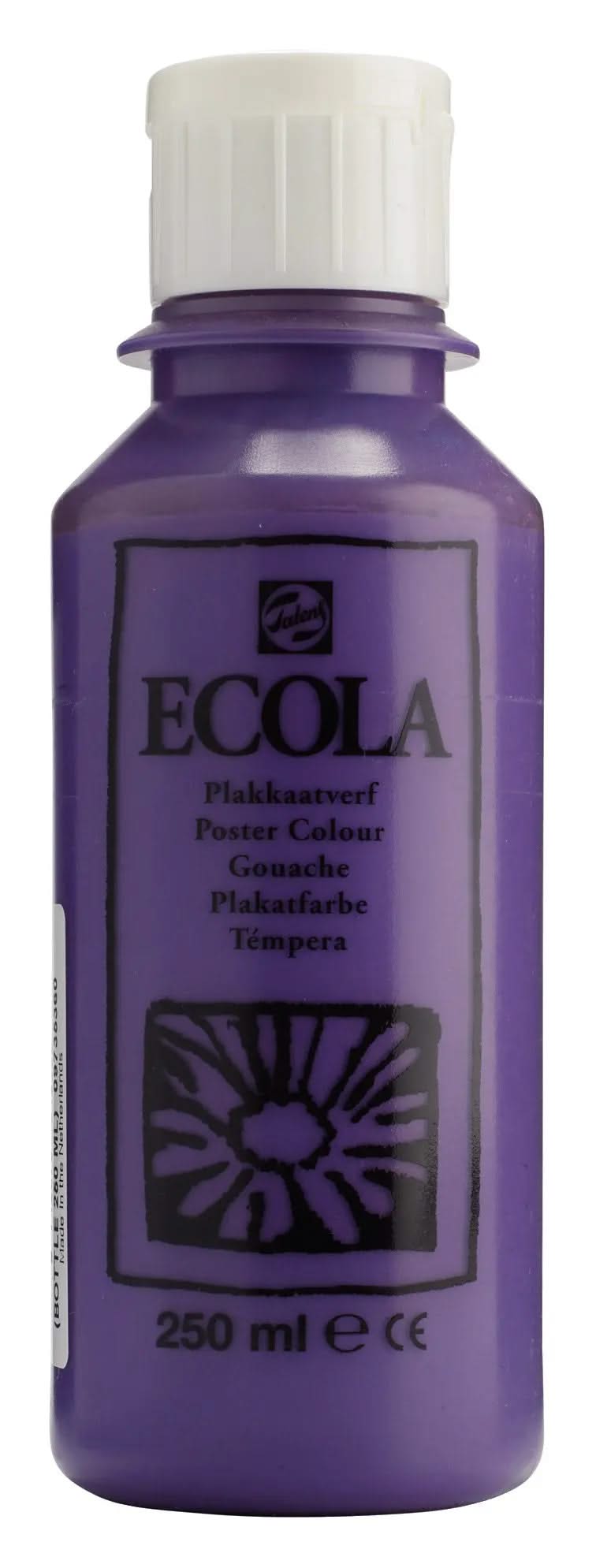 Ecola Plakatfarbe Flasche 250 ml Violett 536 - Kidis Art