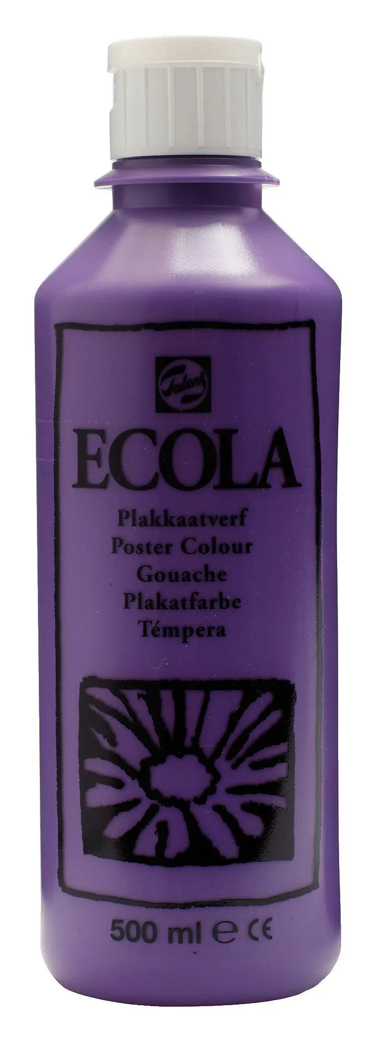 Ecola Plakatfarbe Flasche 500 ml Violett 536
