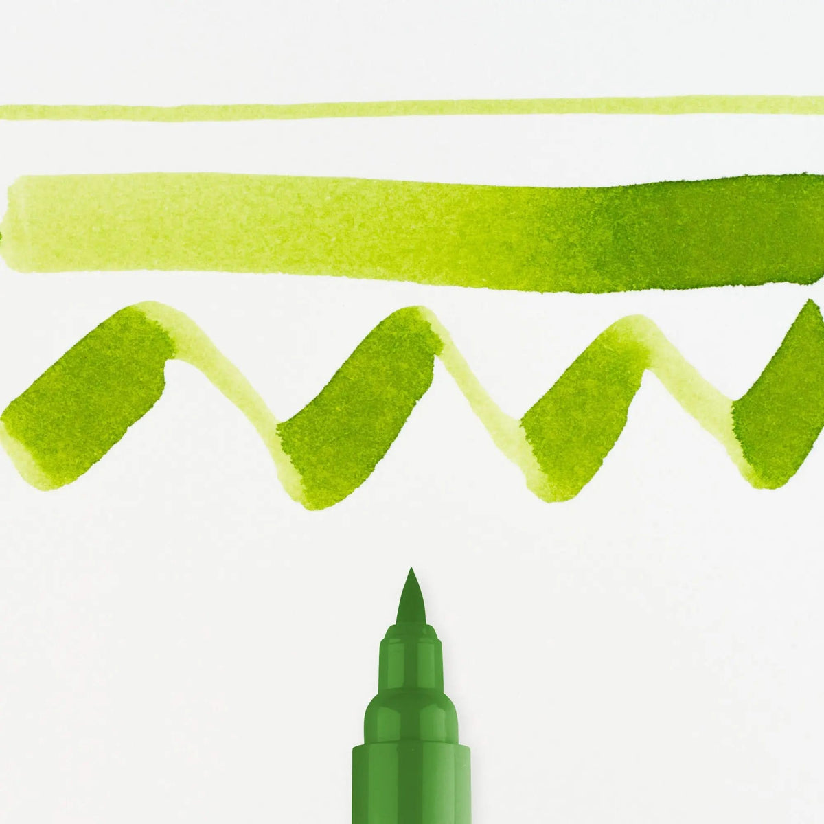 Ecoline Brush Pen Bronzegrün 657 - Kidis Art