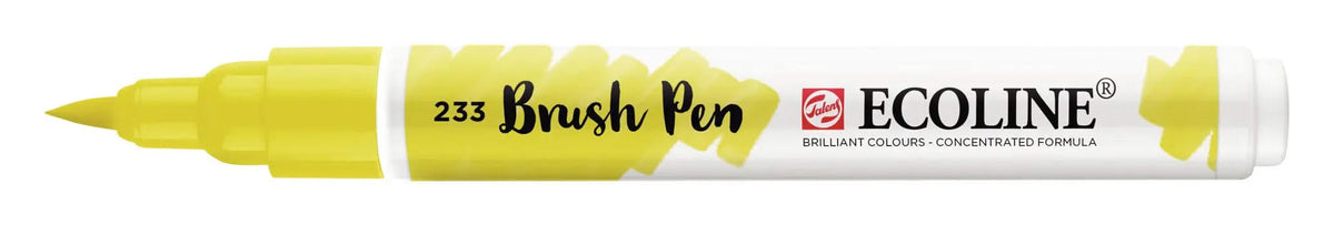 Ecoline Brush Pen Chartreuse 233 - Kidis Art