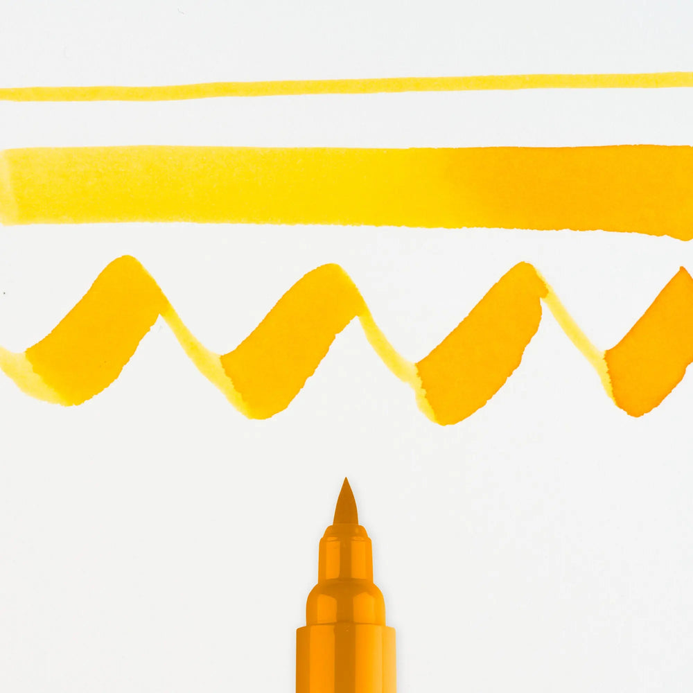 Ecoline Brush Pen Dunkelgelb 202 Ecoline