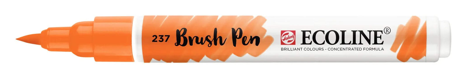 Ecoline Brush Pen Dunkelorange 237 - Kidis Art