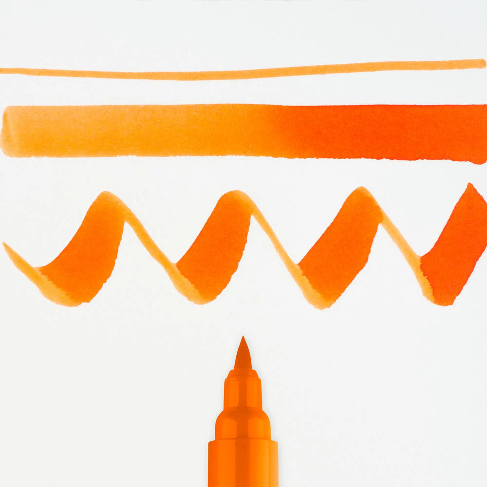 Ecoline Brush Pen Dunkelorange 237 Ecoline