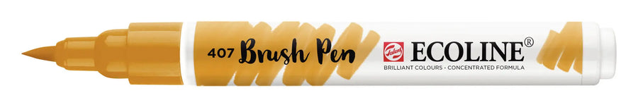 Ecoline Brush Pen Dunkler Ocker 407