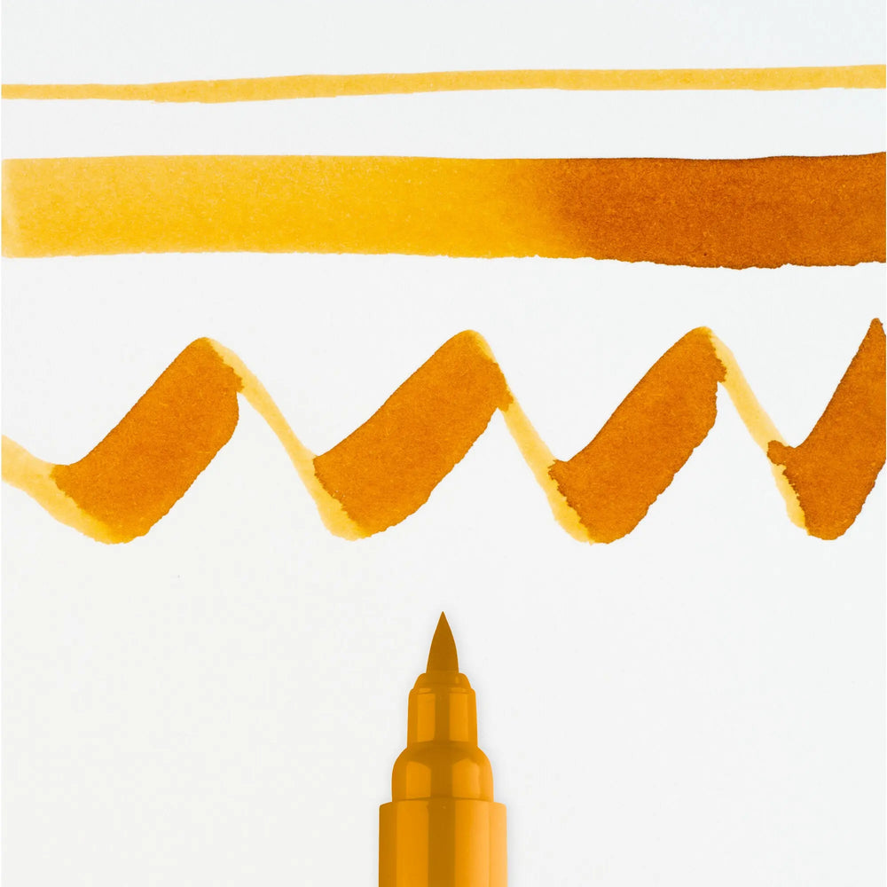 Ecoline Brush Pen Dunkler Ocker 407 Ecoline