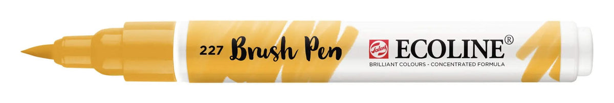 Ecoline Brush Pen Gelber Ocker 227 - Kidis Art
