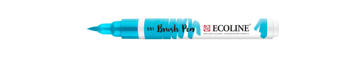 Ecoline Brush Pen Himmelblau Hell 551 - Kidis Art