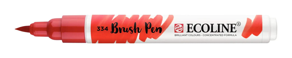 Ecoline Brush Pen Scharlach 334 - Kidis Art