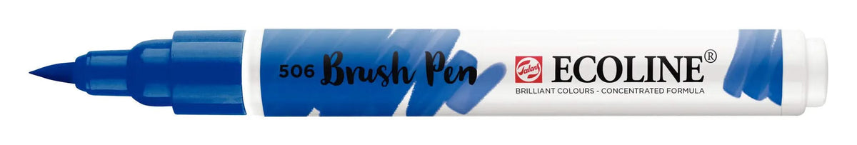 Ecoline Brush Pen Ultramarin Dunkel 506 - Kidis Art