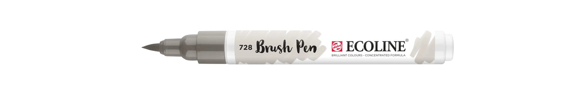 Ecoline Brush Pen Warmgrau Hell 728 - Kidis Art