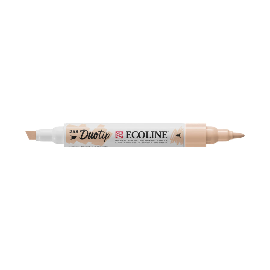 Ecoline Duotip Marker Aprikose 258