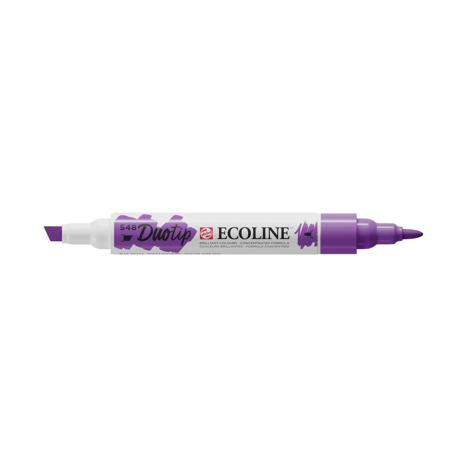 Ecoline Duotip Marker Blauviolett 548 - Kidis Art