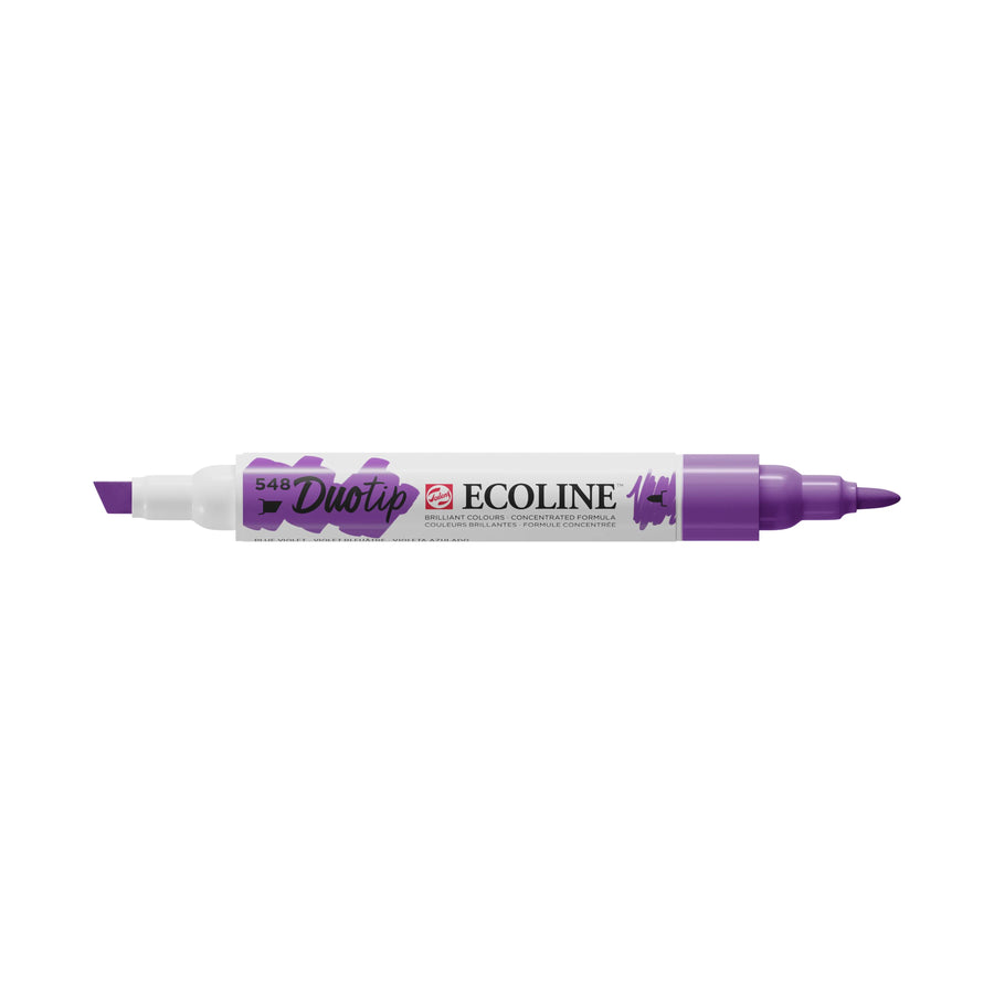 Ecoline Duotip Marker Blauviolett 548