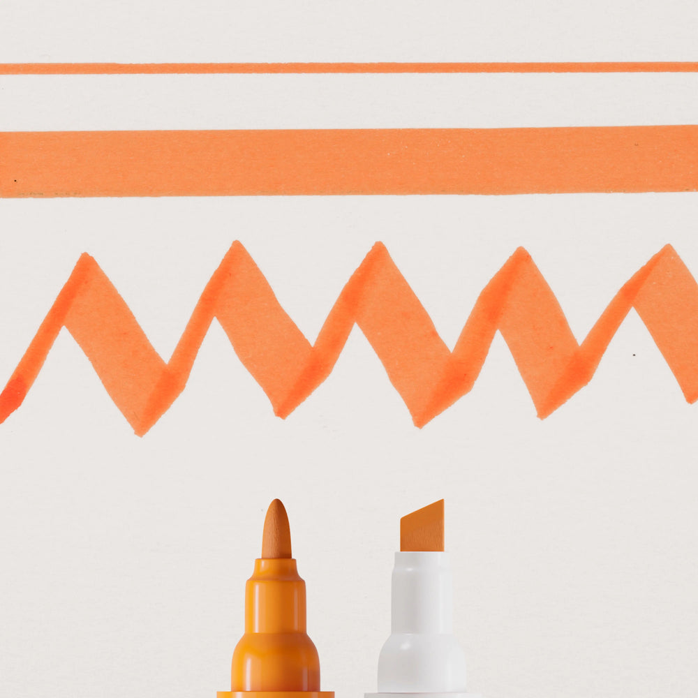 Ecoline Duotip Marker Dunkelorange 237 Ecoline