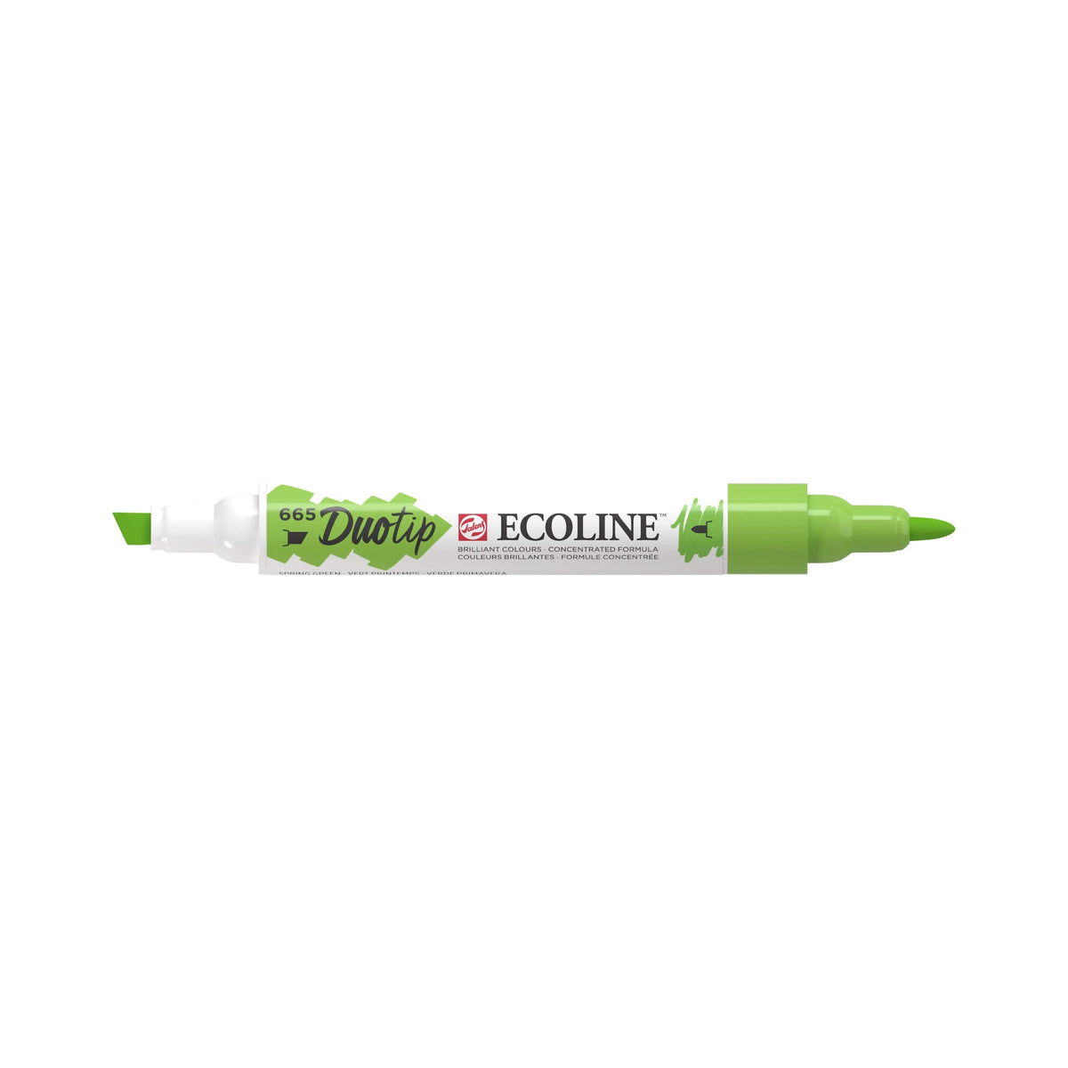 Ecoline Duotip Marker Frühlingsgrün 665 - Kidis Art