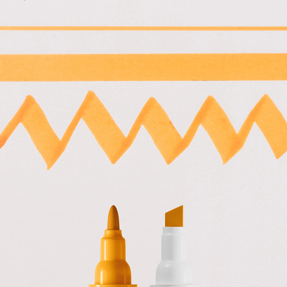 Ecoline Duotip Marker Hellorange 236 Ecoline