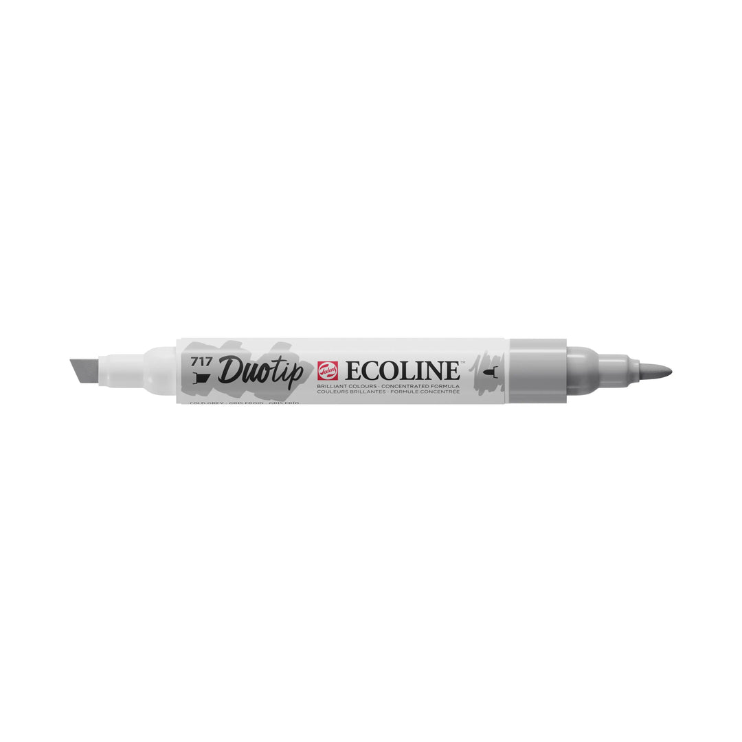 Ecoline Duotip Marker Kaltgrau 717