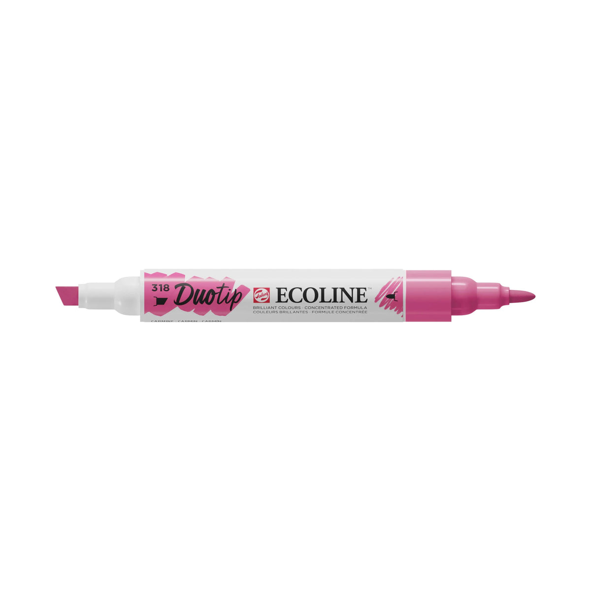 Ecoline Duotip Marker Karmin 318 - Kidis Art