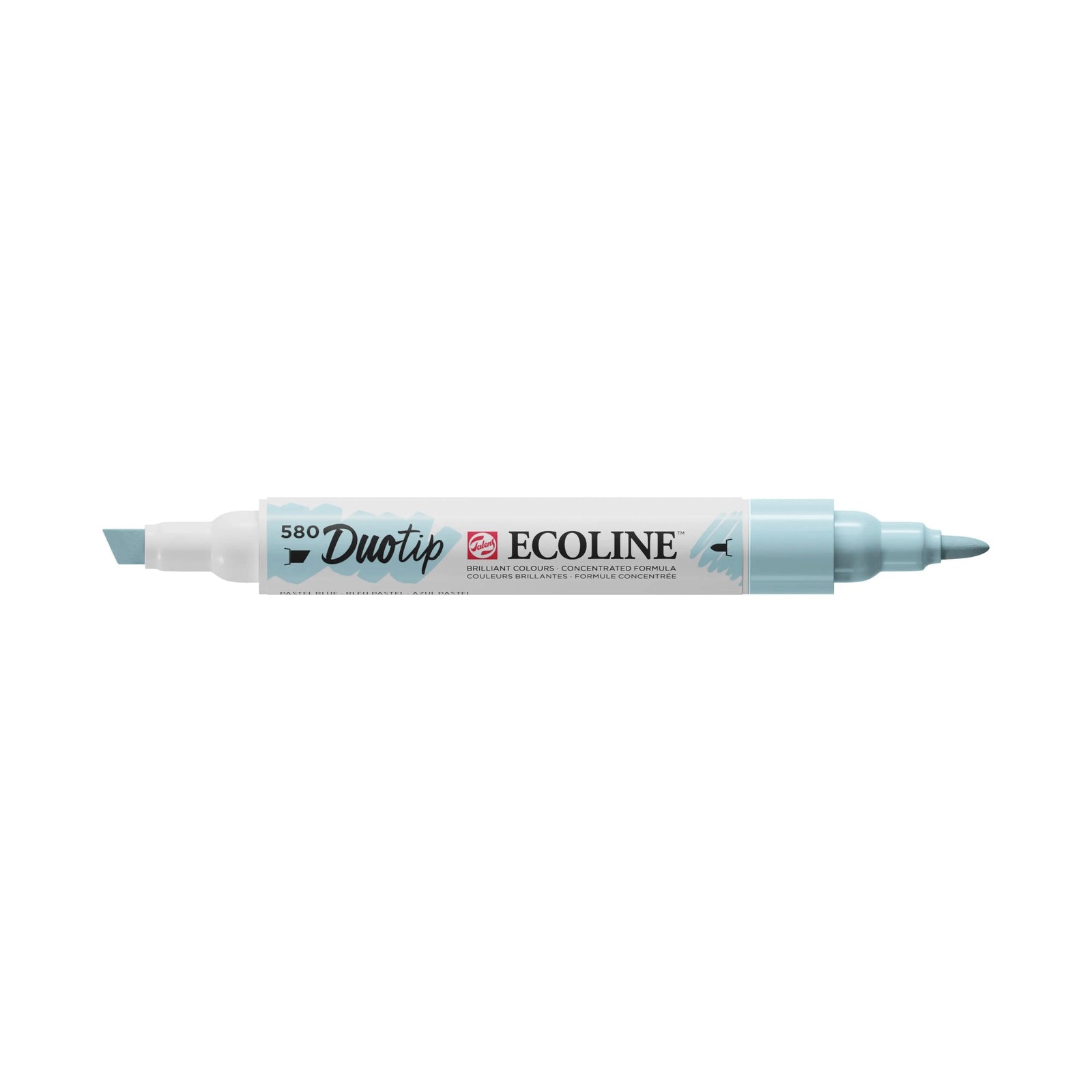 Ecoline Duotip Marker Pastellblau 580 - Kidis Art