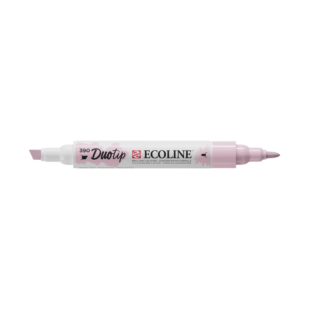 Ecoline Duotip Marker Pastellrosa 390