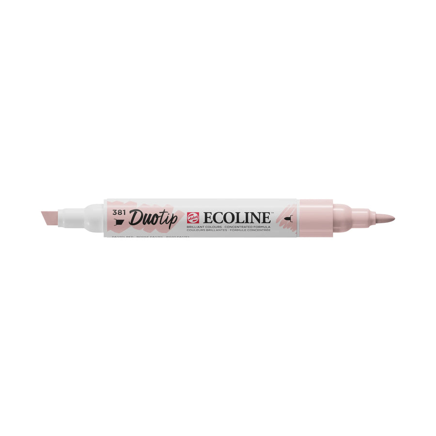 Ecoline Duotip Marker Pastellrot 381