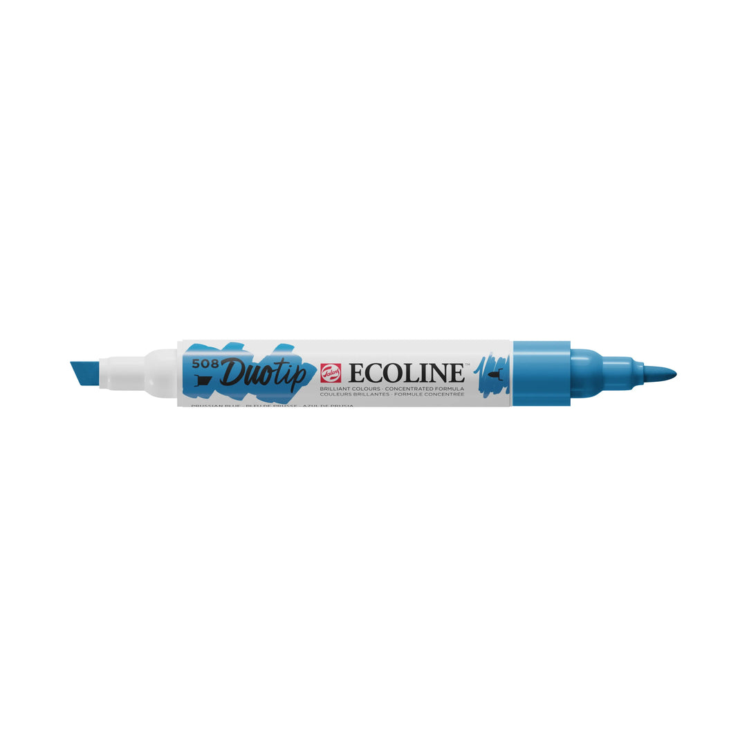 Ecoline Duotip Marker Preussischblau 508