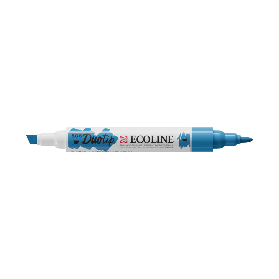 Ecoline Duotip Marker Preussischblau 508