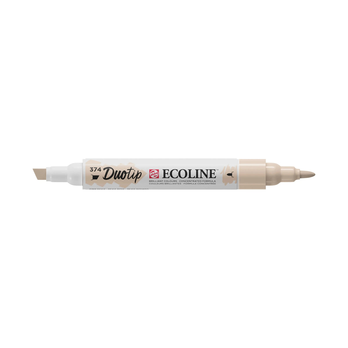 Ecoline Duotip Marker Rosa Beige 374 - Kidis Art