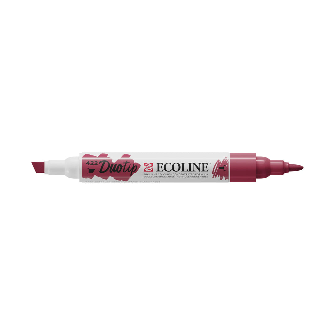 Ecoline Duotip Marker Rotbraun 422