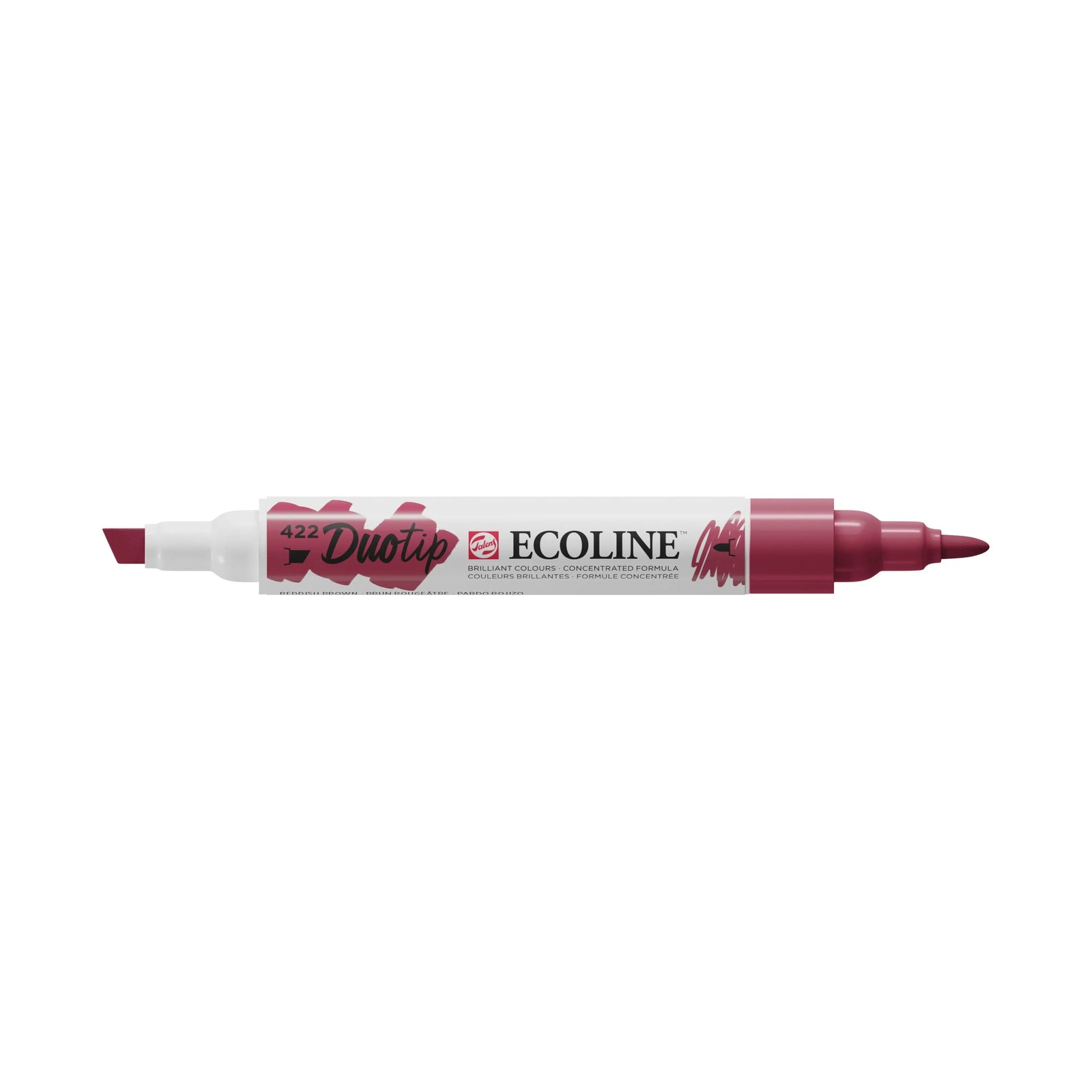 Ecoline Duotip Marker Rotbraun 422 - Kidis Art