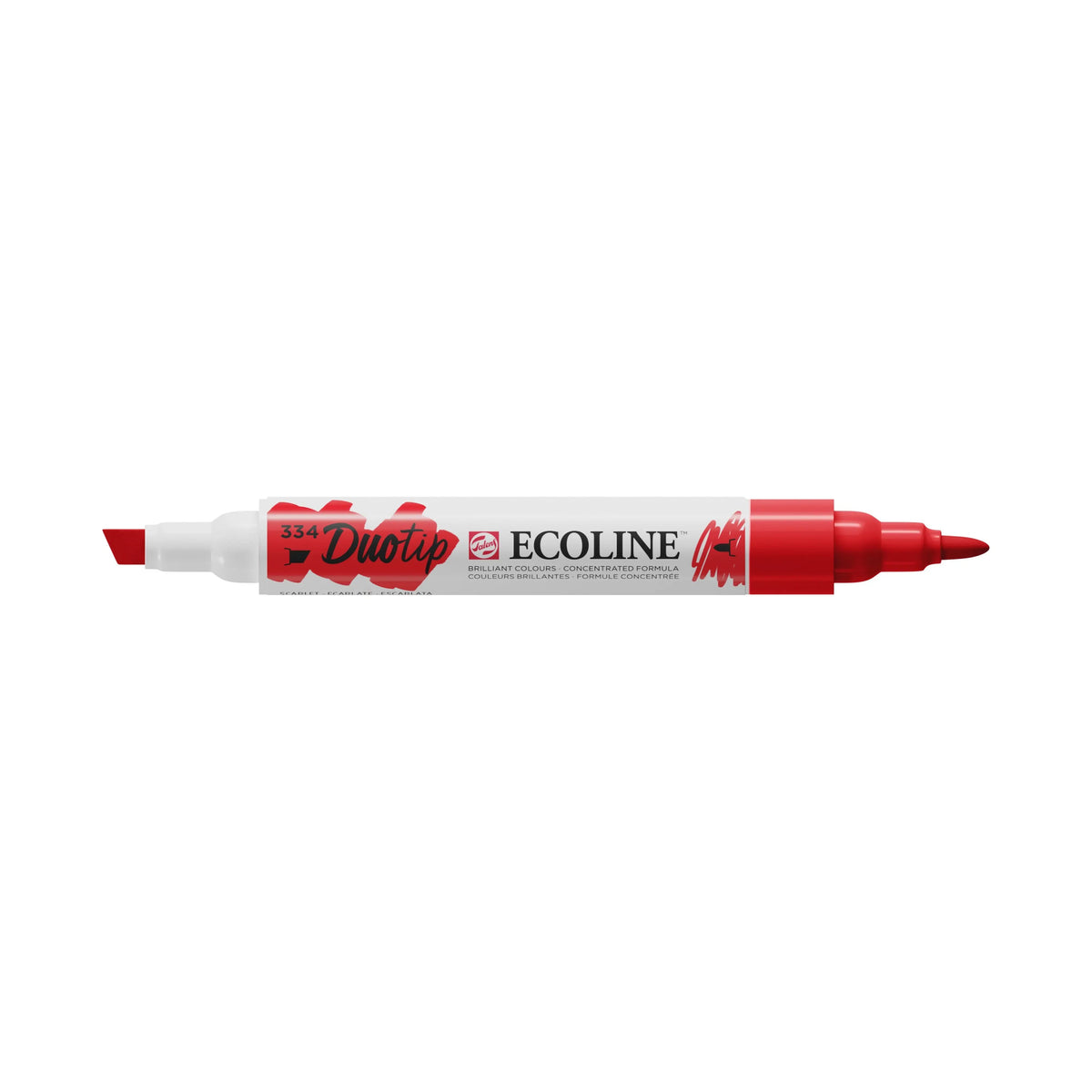 Ecoline Duotip Marker Scharlach 334 - Kidis Art