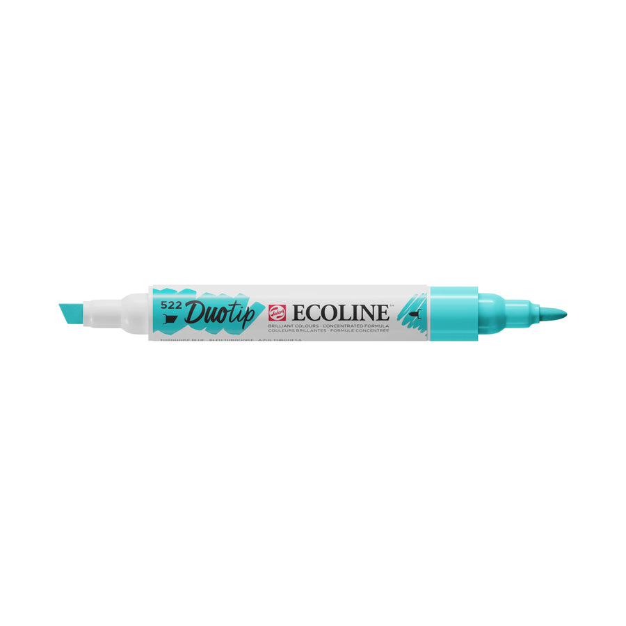 Ecoline Duotip Marker Türkisblau 522