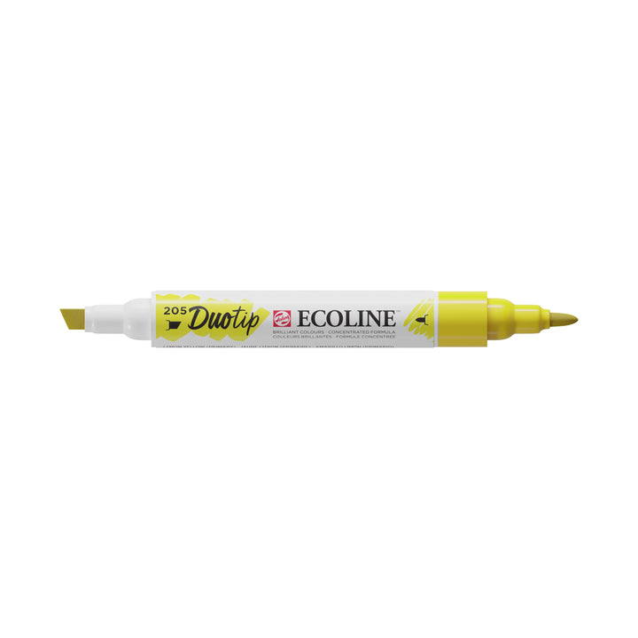 Ecoline Duotip Marker Zitronengelb (Primär) 205