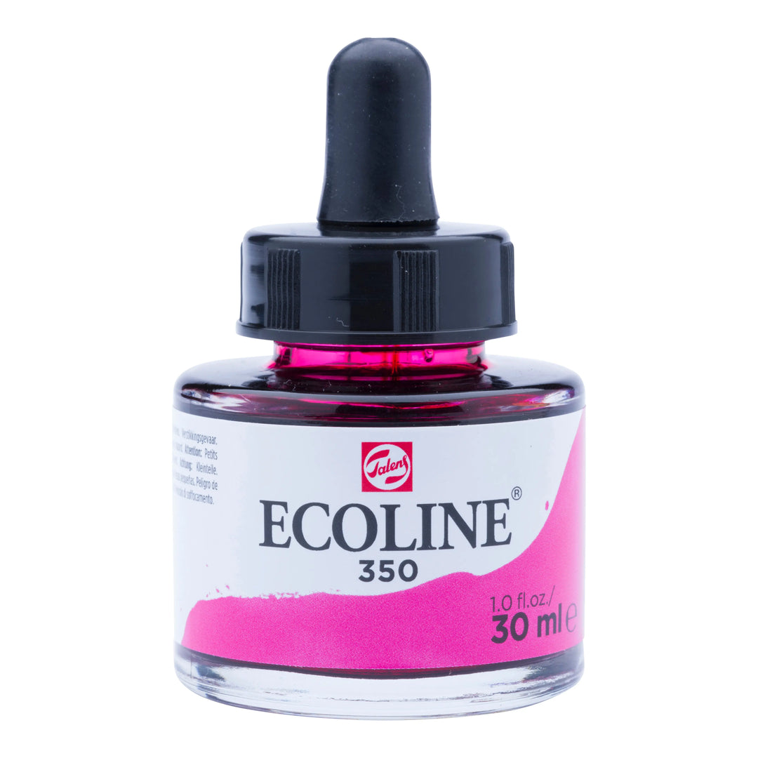 Ecoline Flüssige Wasserfarbe Flasche 30 ml Fuchsia 350