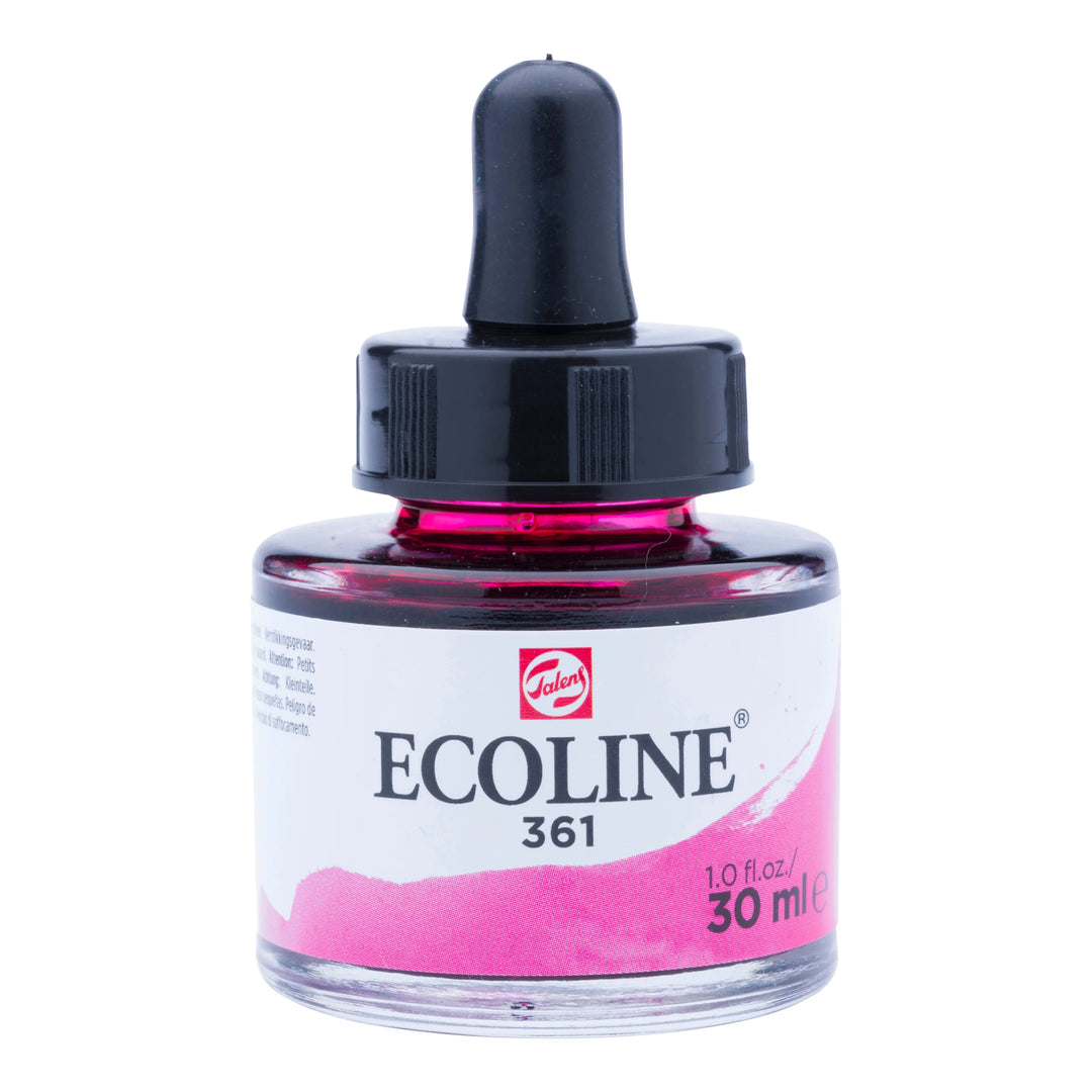 Ecoline Flüssige Wasserfarbe Flasche 30 ml Hellrosa 361
