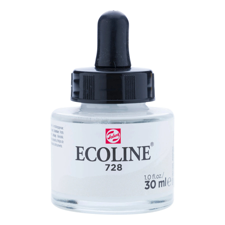 Ecoline Flüssige Wasserfarbe Flasche 30 ml Warmgrau Hell 728