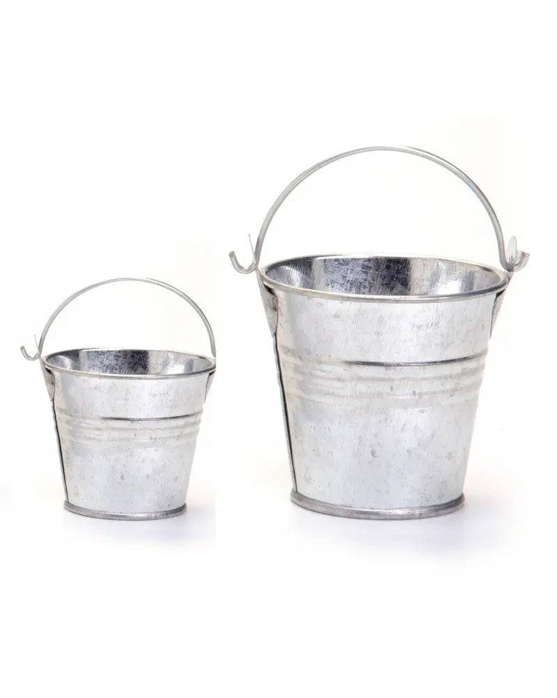 Eimer aus Metall 6x6cm verzink