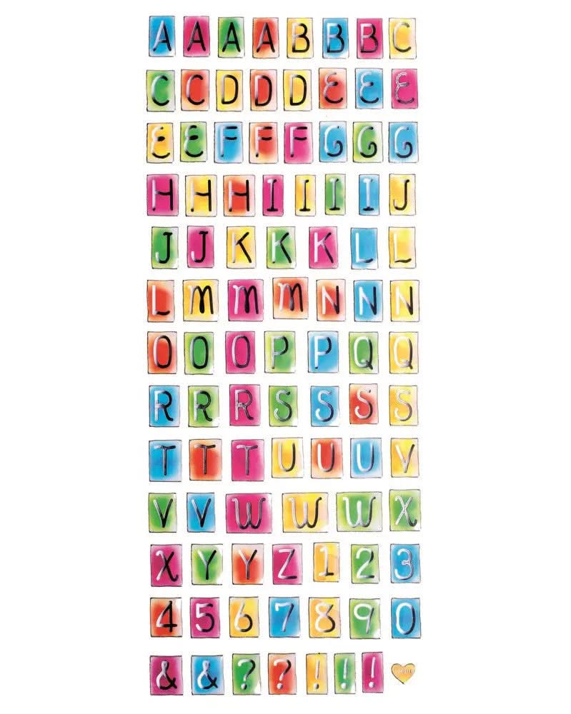 Epoxy-Sticker Ganzjahr Set 5 - Kidis Art