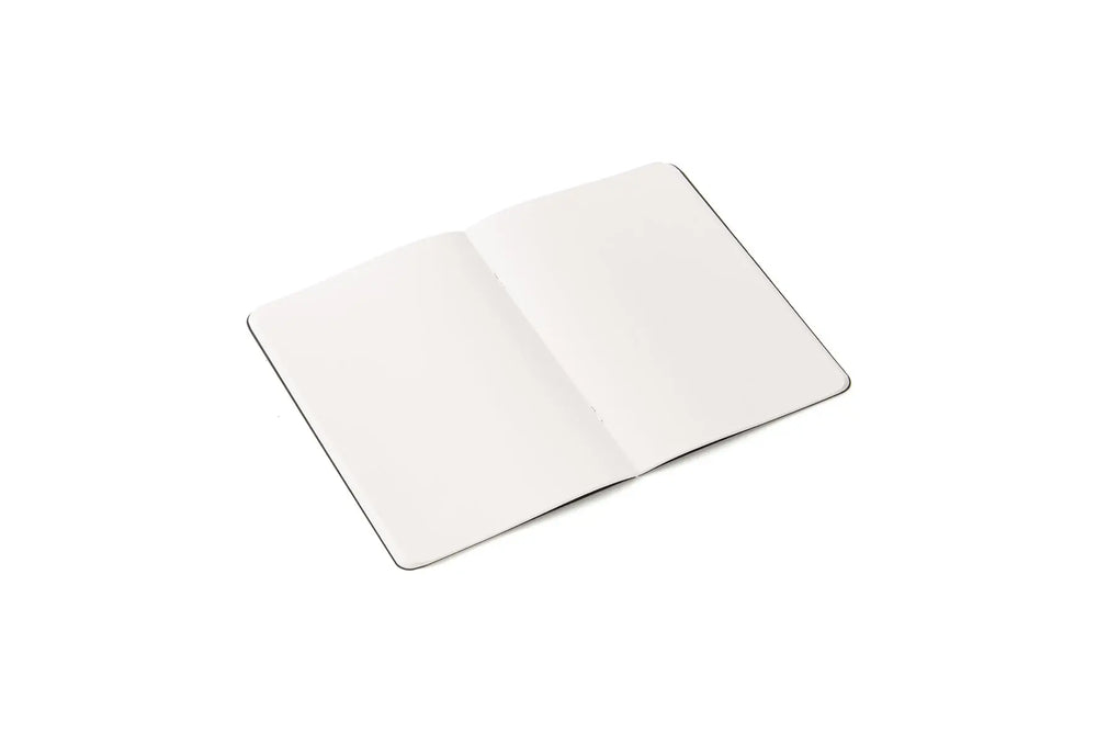 Fabriano Ecoqua Notizheft - antracite - A5 - blanko - geheftet Fabriano