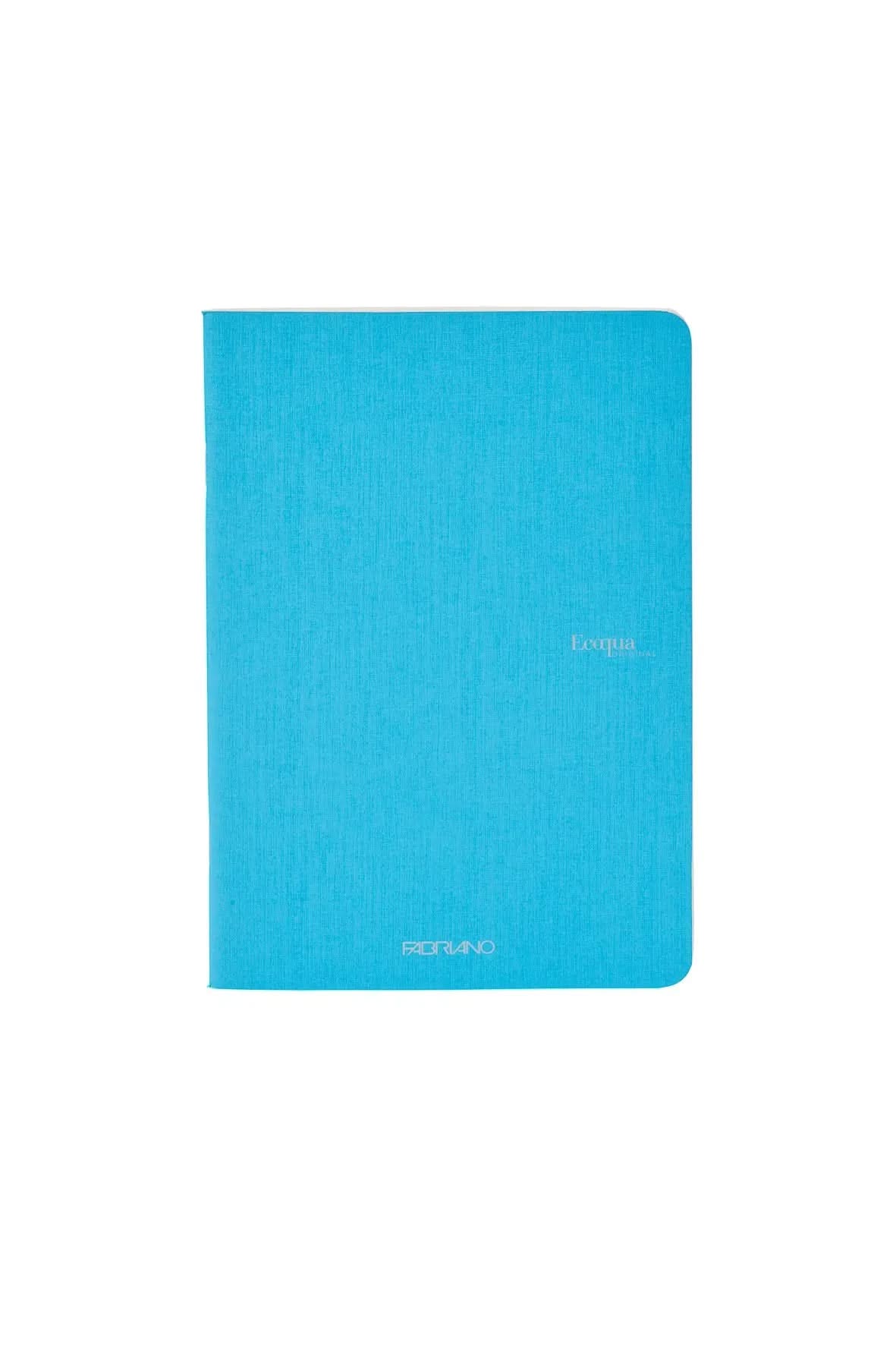 Fabriano Ecoqua Notizheft - turchese - A5 - dots - geheftet - Kidis Art