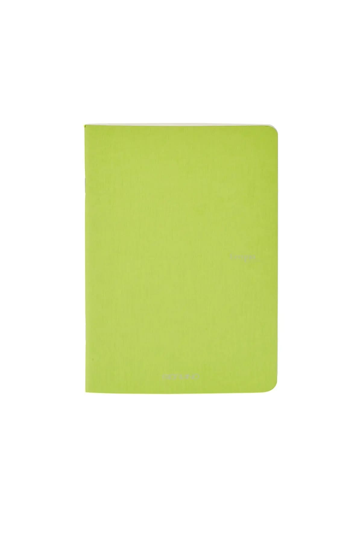 Fabriano Ecoqua Notizheft - lime - A5 - kariert - geheftet - Kidis Art