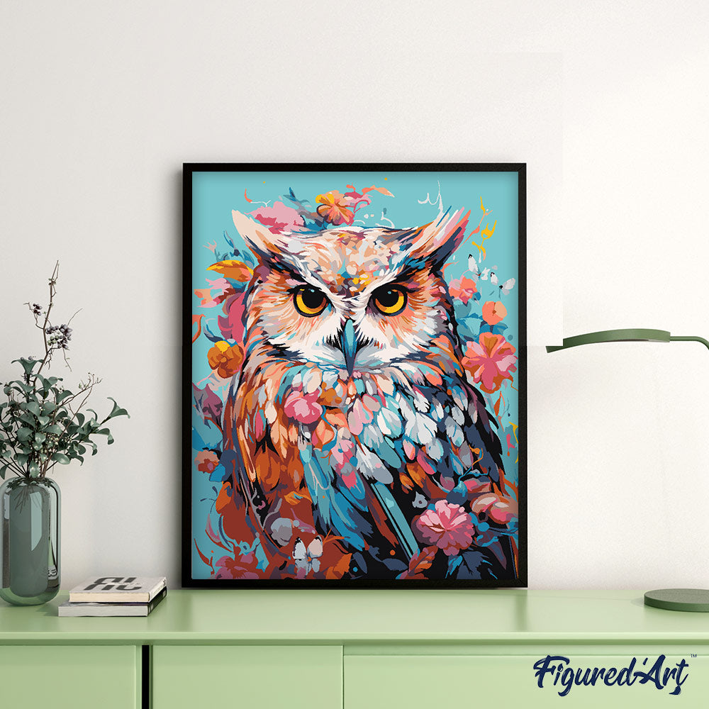 Malen nach Zahlen 40x50cm ohne Keilrahmen Figured’Art Kuba Art Deco - Kidis Art
