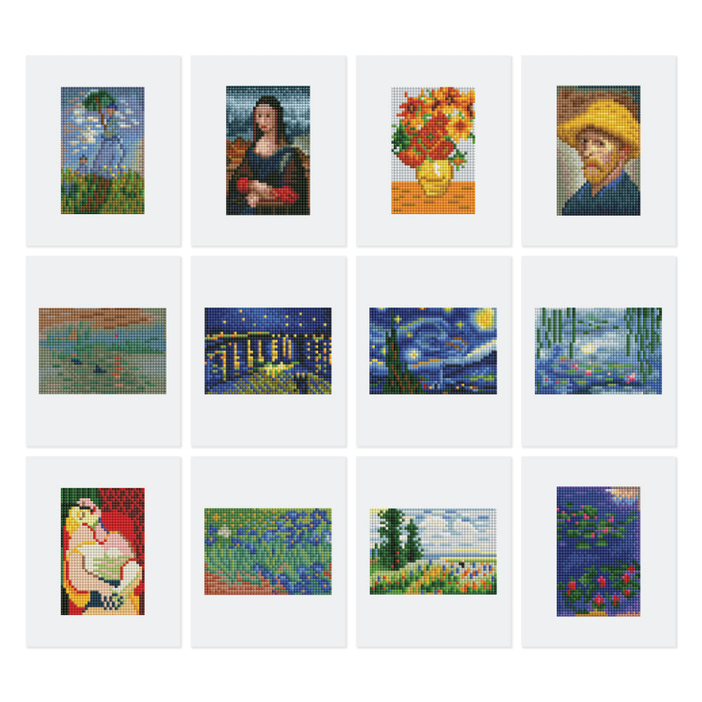 Mini-Serie Diamond Painting Berühmte Gemälde - Kidis Art