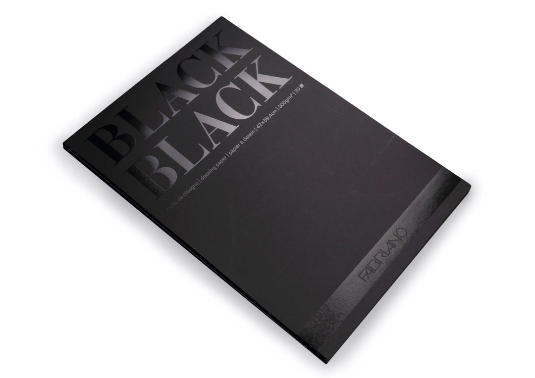 Fabriano Black Black Block - A2 - 300g - 20 Blatt