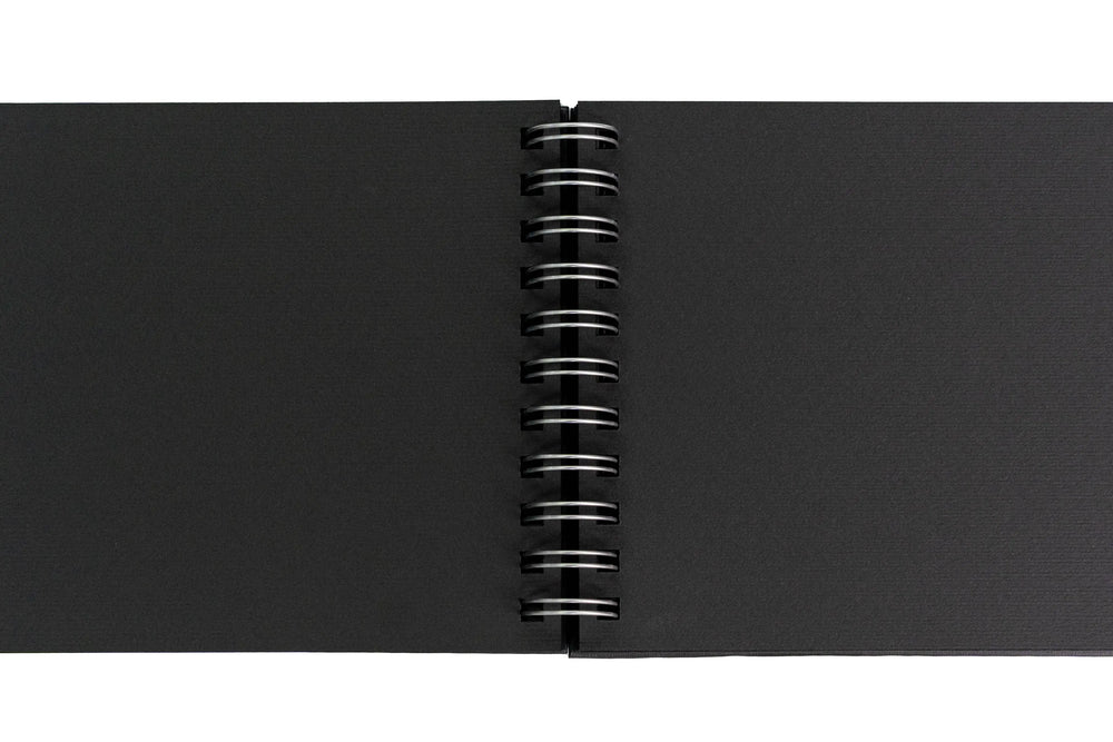 Fabriano Black Drawing Book - 14.8 x 21 cm - 190g - 40 Blatt Fabriano