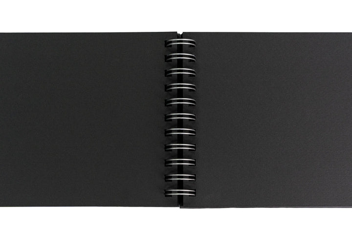 Fabriano Black Drawing Book - 14.8 x 21 cm - 190g - 40 Blatt Fabriano
