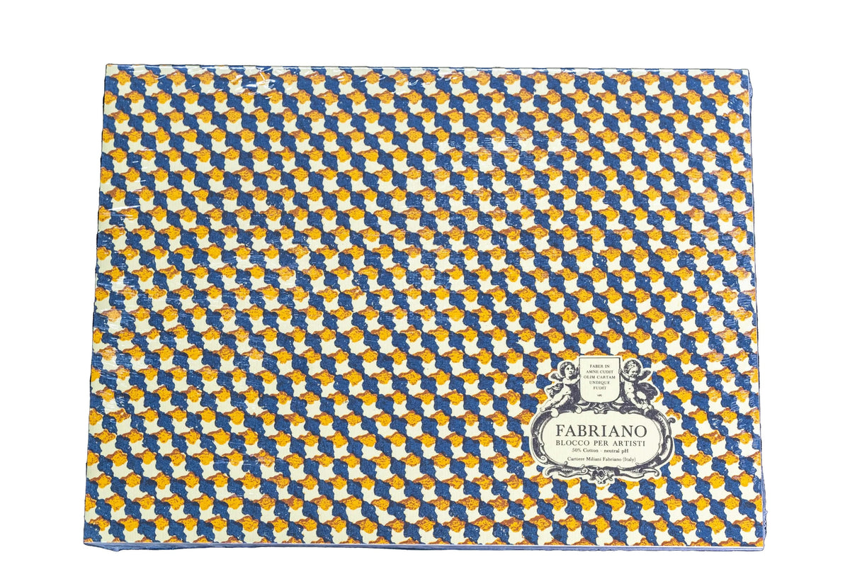 Fabriano Blocco per Artisti Block - 12.5x18cm - 300g - 20 Blatt - fein gekörnt - Kidis Art