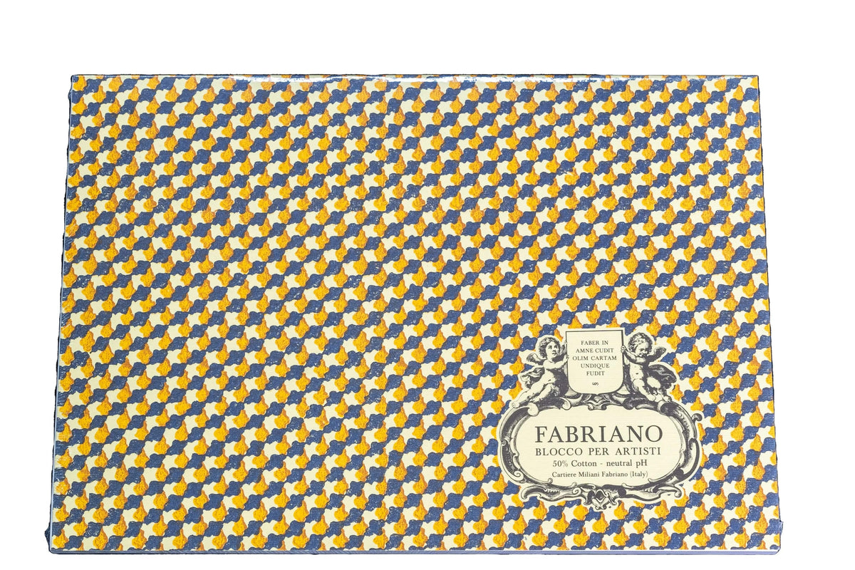 Fabriano Blocco per Artisti Block - 23x31cm - 300g - 20 Blatt - fein gekörnt - Kidis Art